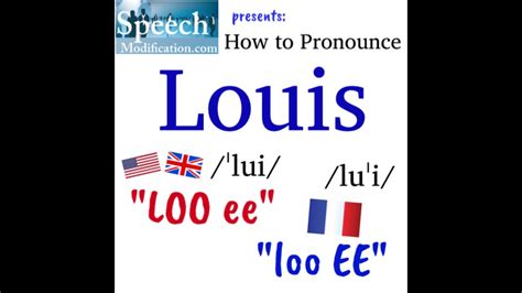 how do you pronounce prince louis|How to Pronounce Louis (In English and French) (Prince Louis).